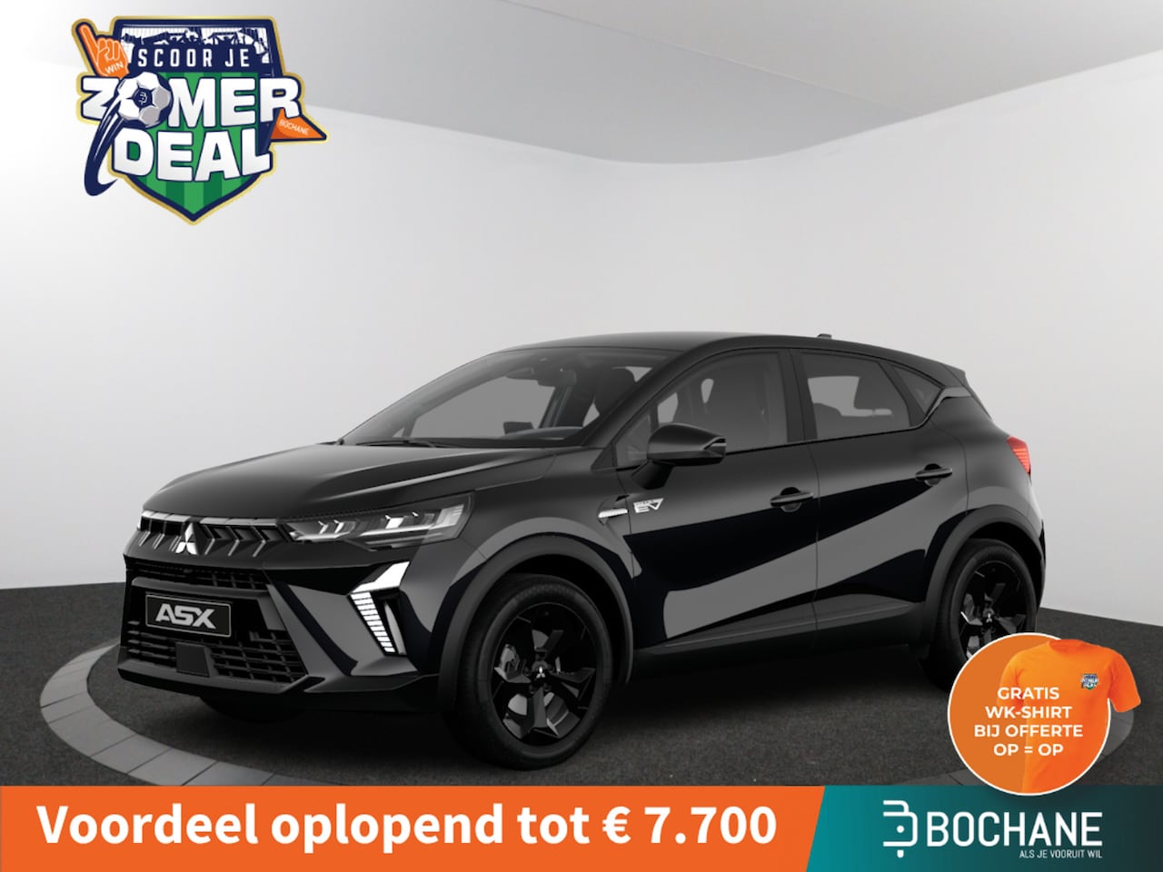 Mitsubishi ASX - Black Edition | Achteruitrijcamera | Automatic High Beam (AHB) | Climate Control (1 zone) - AutoWereld.nl