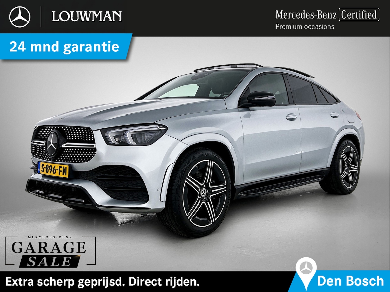 Mercedes-Benz GLE-Klasse Coupé - 350 e 4MATIC Premium Plus | Burmester Sound | AIRMATIC | Panorama Schuifdak | Multibeam LE - AutoWereld.nl