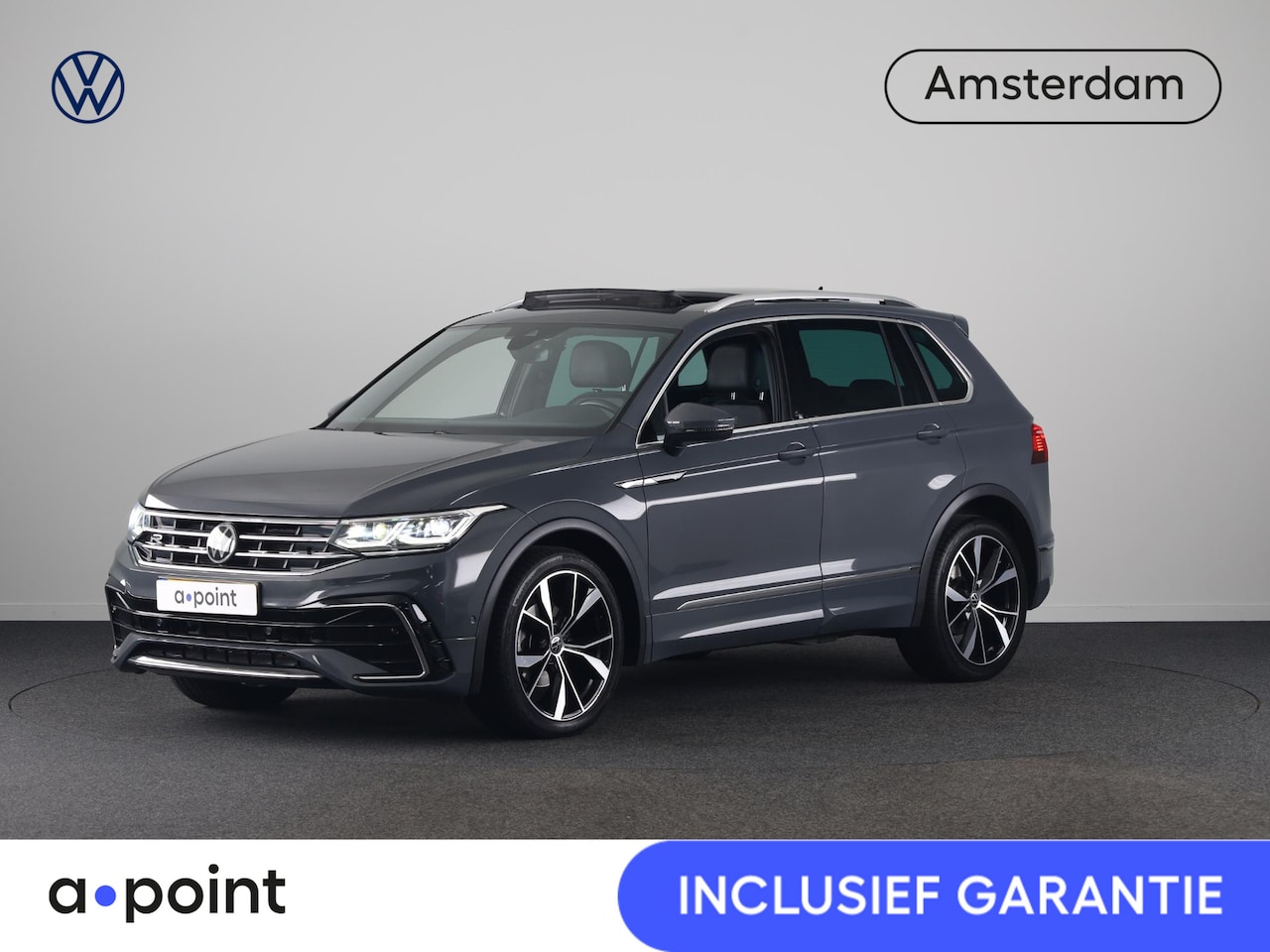 Volkswagen Tiguan - 1.5 TSI R-Line Business 150 PK | Automaat ( DSG ) | Panoramadak | Camera | 20 Inch | Stoel - AutoWereld.nl