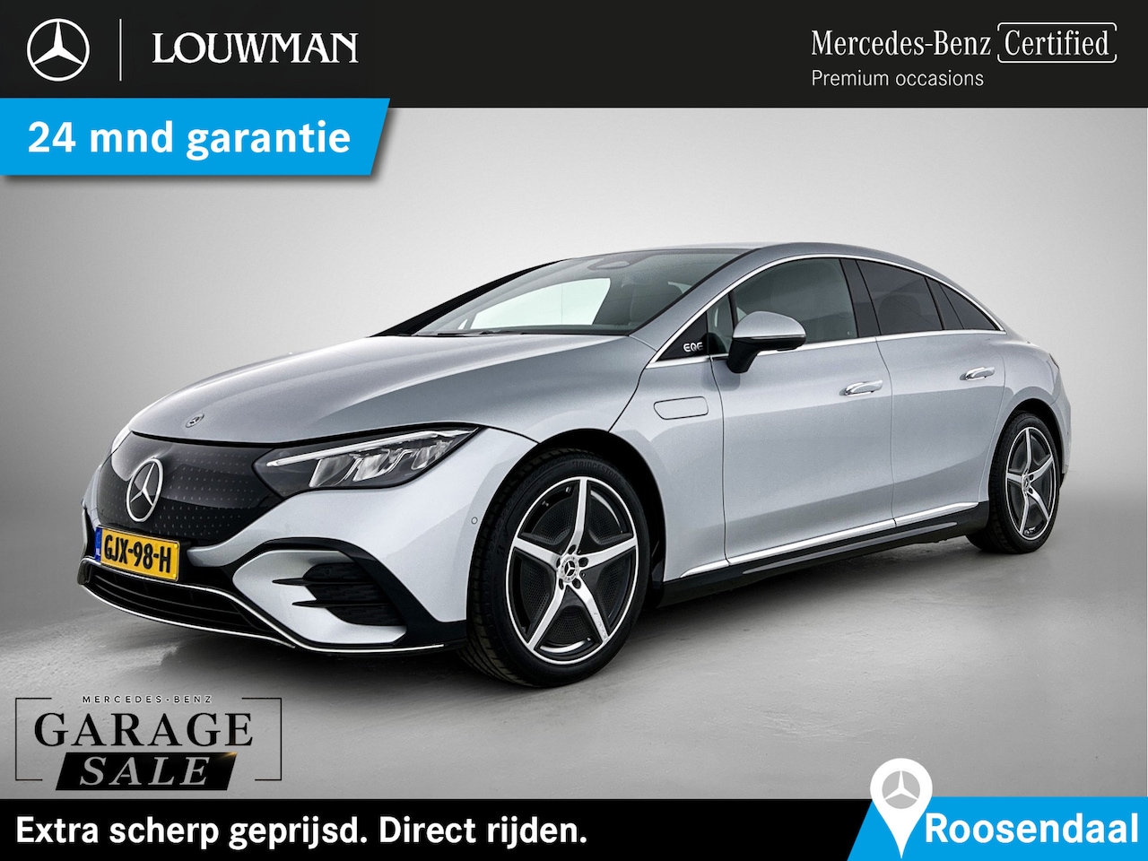 Mercedes-Benz EQE - 300 Sport Edition 89 kWh | Rijassistentie Pack / Distronic | Memory | Alarm | Keyless GO | - AutoWereld.nl