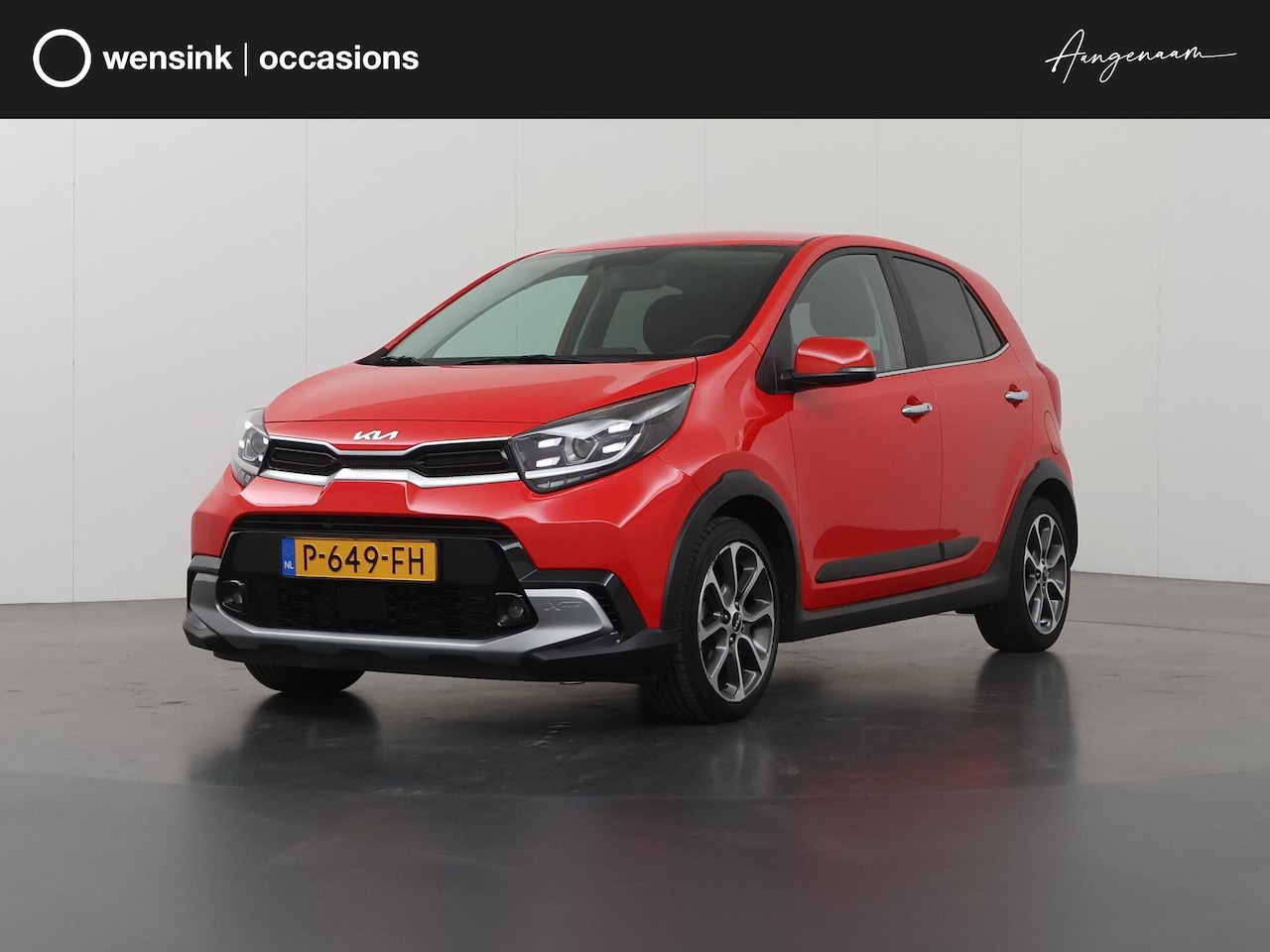 Kia Picanto - 1.0 T-GDi X-Line 5p | Lederen Bekleding | Stoel/Stuurwielverwarming | Keyless | Navigatie - AutoWereld.nl