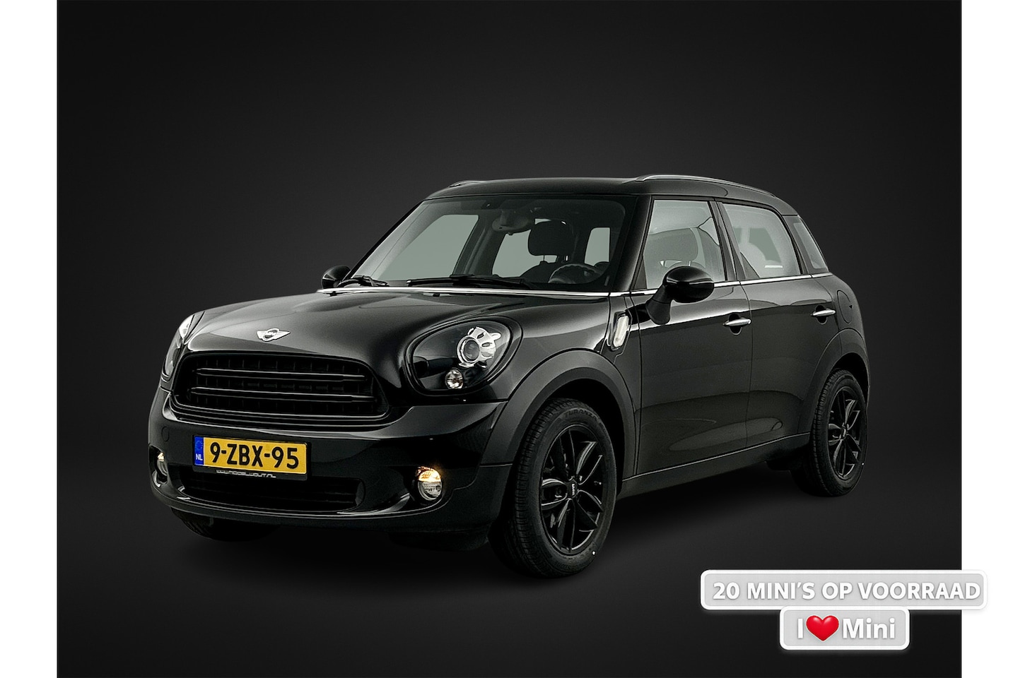 MINI Countryman - Mini 1.6 Knockout Black-Edition Climate/Xenon/Park.sens/17'LMV - AutoWereld.nl