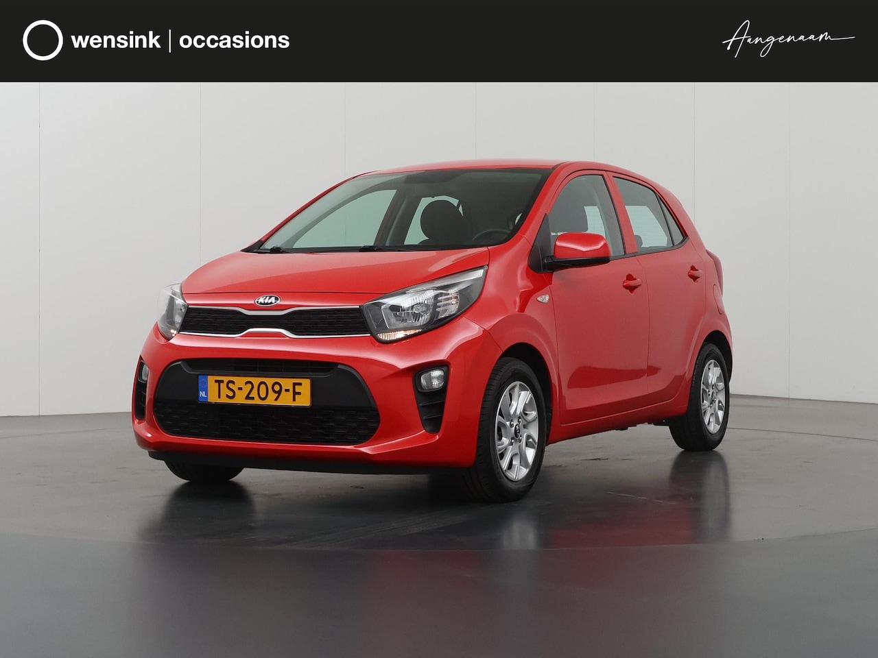 Kia Picanto - 1.0 CVVT ComfortPlusLine Navigator | Cruise Control | Airco | Navigatiesysteem | Parkeerca - AutoWereld.nl
