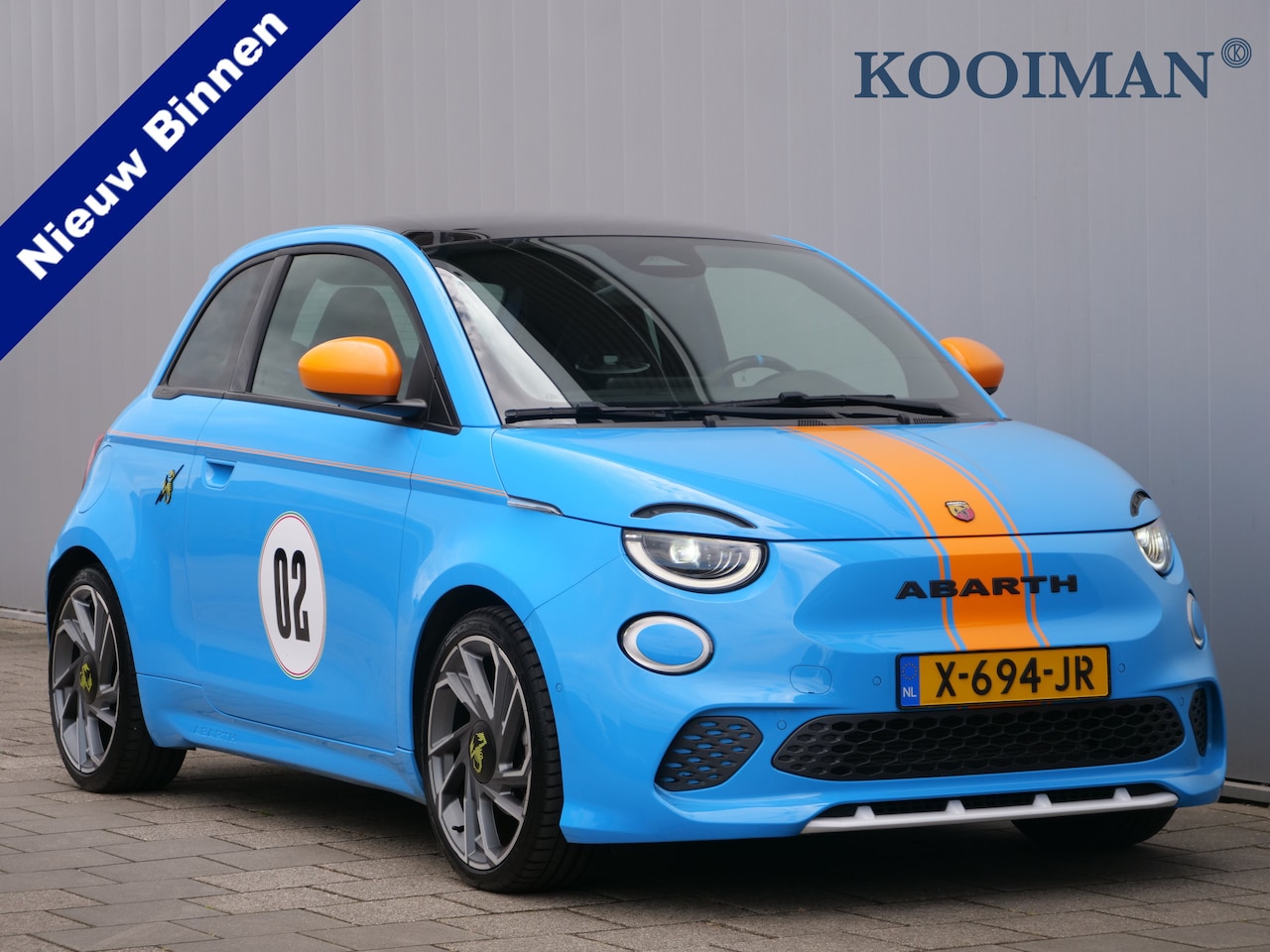 Fiat 500 Abarth - Turismo 42 kWh Navigatie / LED / Panoramadak / Camera - AutoWereld.nl