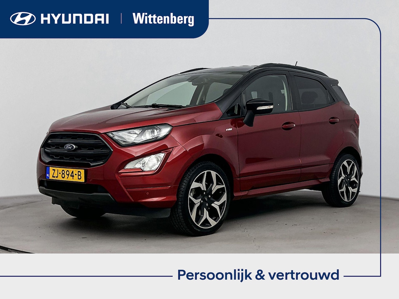 Ford EcoSport - 1.0 EcoBoost ST-Line | Navigatie | Camera | Trekhaak | Parkeersensoren | - AutoWereld.nl