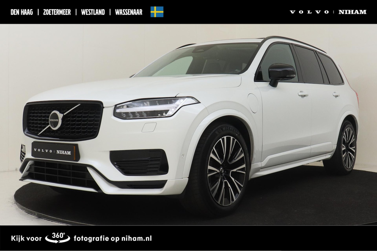 Volvo XC90 - T8 PLUG-IN HYBRID AWD ULTRA DARK *FULL OPTIONS!* -PANO.DAK|BOWERS&WILKINS|LUCHTVERING|GEVE - AutoWereld.nl