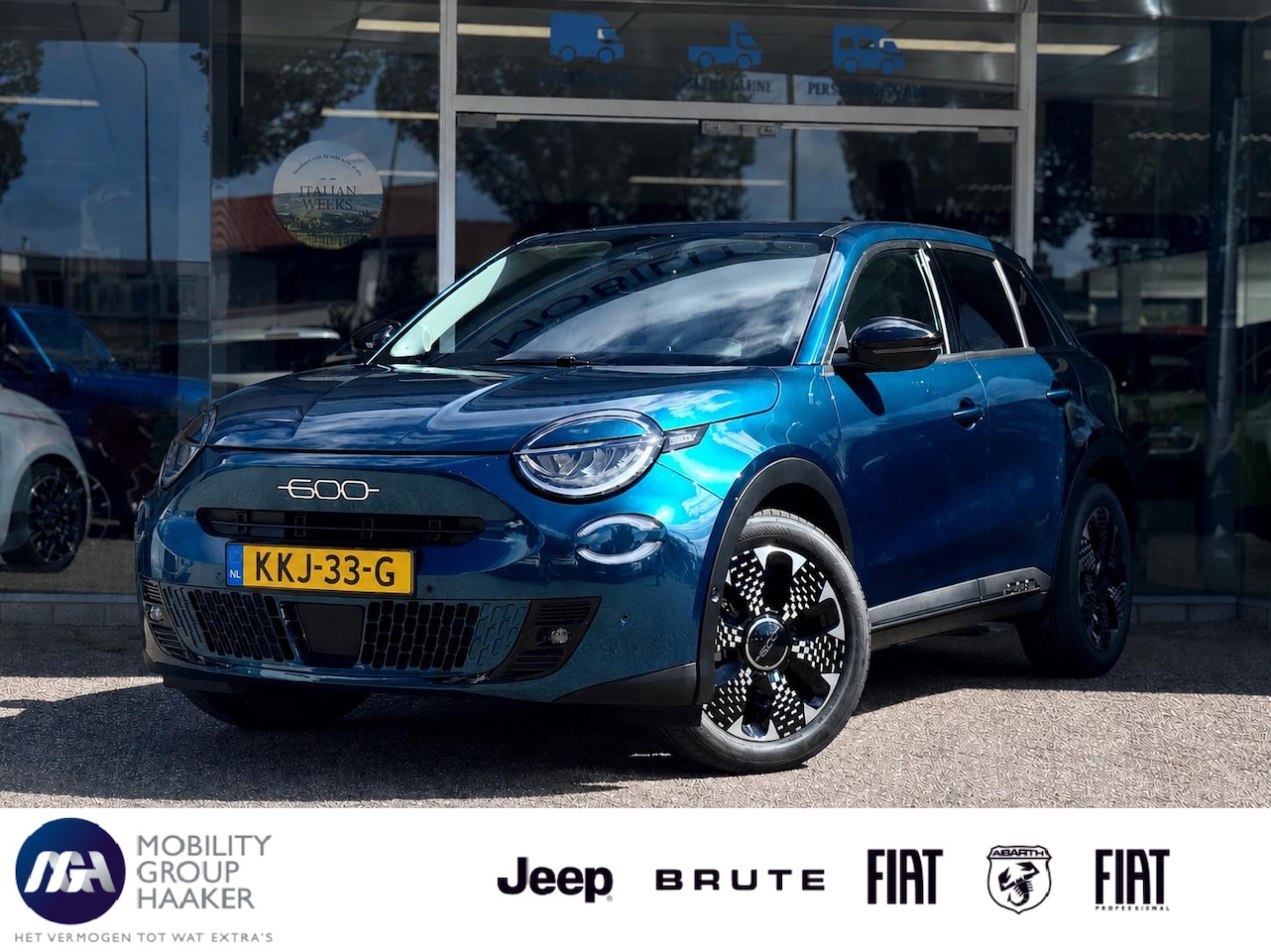 Fiat 600e - La Prima 54 kWh | Apple-Android | Stoelmassage | Winter Pack - AutoWereld.nl