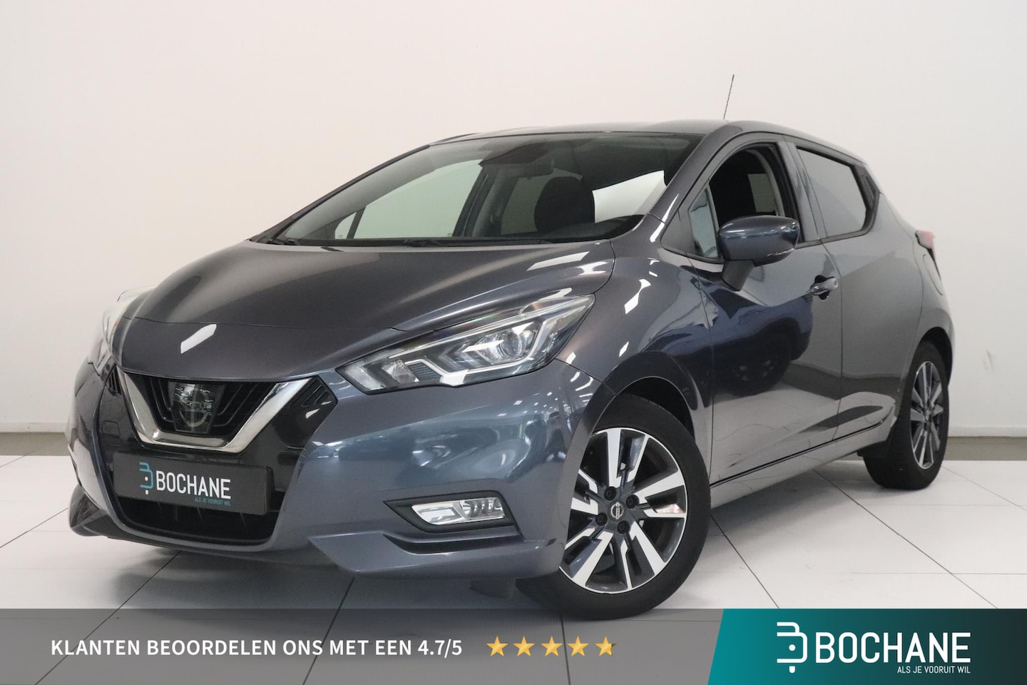 Nissan Micra - 0.9 IG-T N-Connecta | Camera | Climate control | Navigatie | Stoelverwarming | Key-Less | - AutoWereld.nl