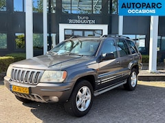 Jeep Grand Cherokee - 4.7i V8 Overland High Output , YOUNGTIMER, FULL OPTIONS, 4X4, LEDER, AIRCO, SCHUIFKANTELDA