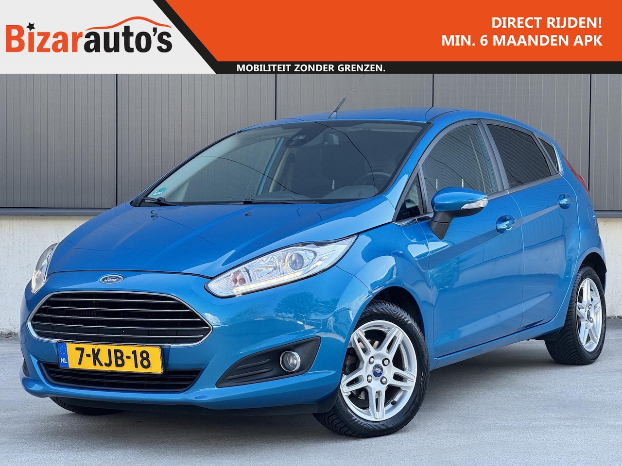 Ford Fiesta - 1.0 EcoBoost Titanium / Climate / PDC / Lichtmetaal - AutoWereld.nl