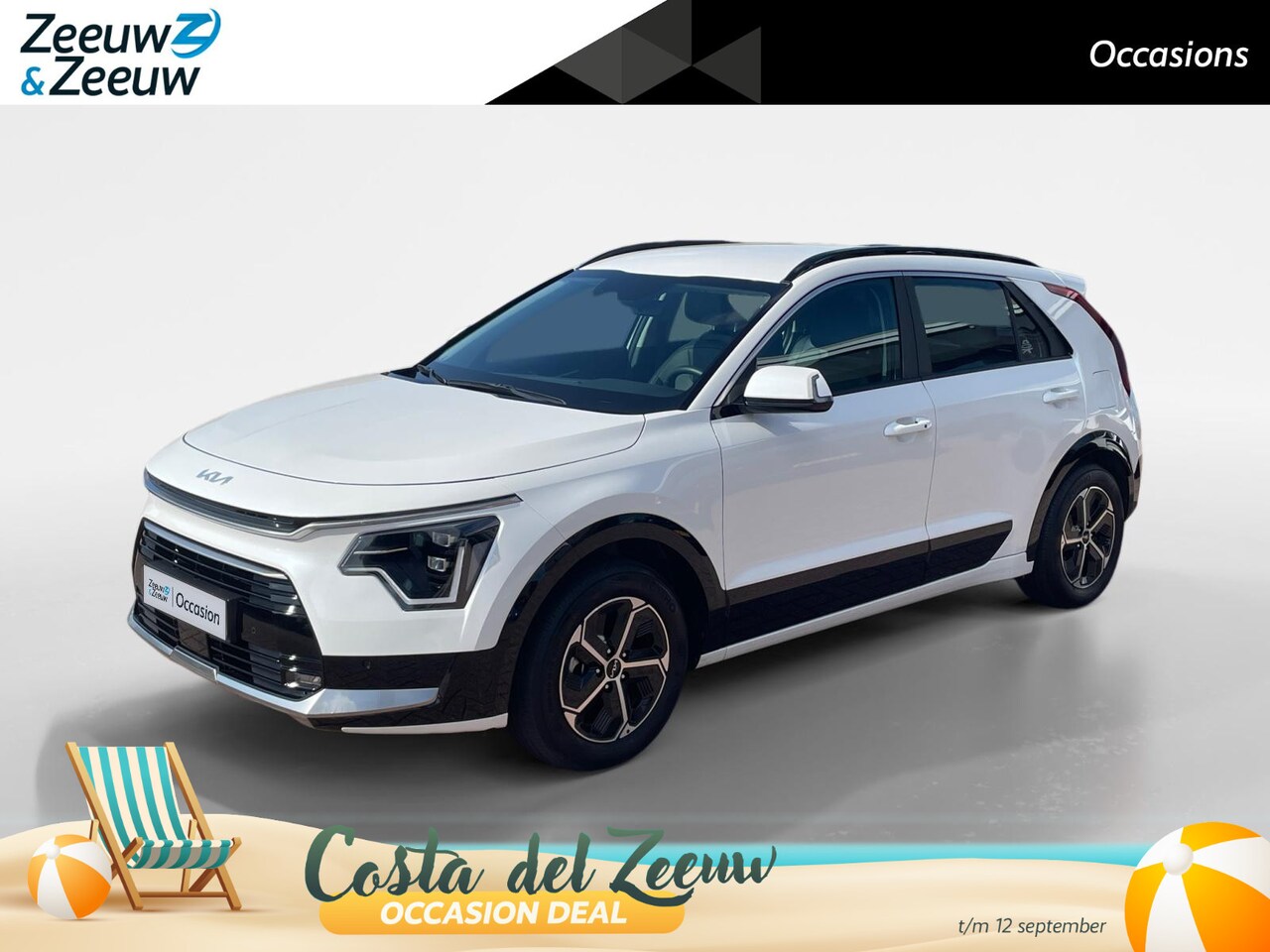 Kia Niro - 1.6 GDi Hybrid ComfortLine *Automaat*Navi+Camera*Climate Control*Adapt. Cruise Control*LM. - AutoWereld.nl