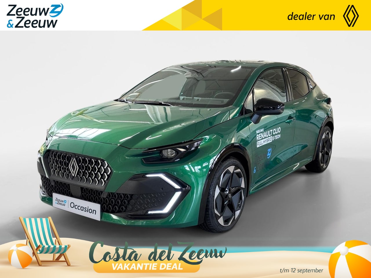 Renault Clio - 1.8 Hybrid 160 techno AUTOMAAT NAVI AIRCO CAMERA CRUISE CONTROLE STOELVERWARMING APPLE CAR - AutoWereld.nl