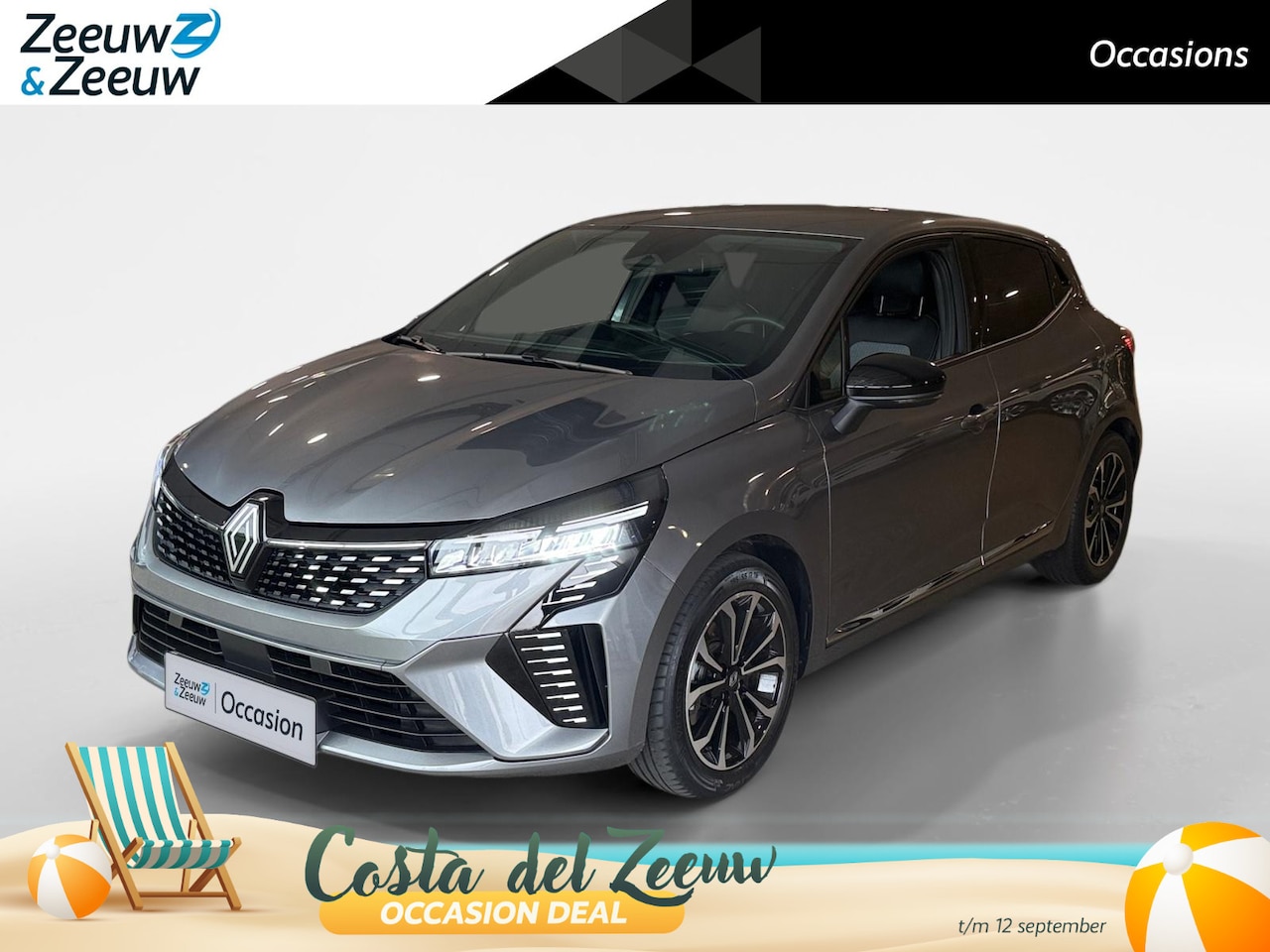 Renault Clio - 1.6 E-Tech Full Hybrid 145 techno *Automaat*Navi+Camera*Climate*Parkeersensoren*Half Leer - AutoWereld.nl
