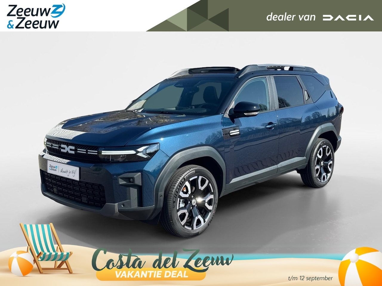 Dacia Bigster - 1.8 Hybrid 155 Journey | UIT VOORRAAD LEVERBAAR!! NU MET €500,- INTRODUCTIEVOORDEEL. - AutoWereld.nl