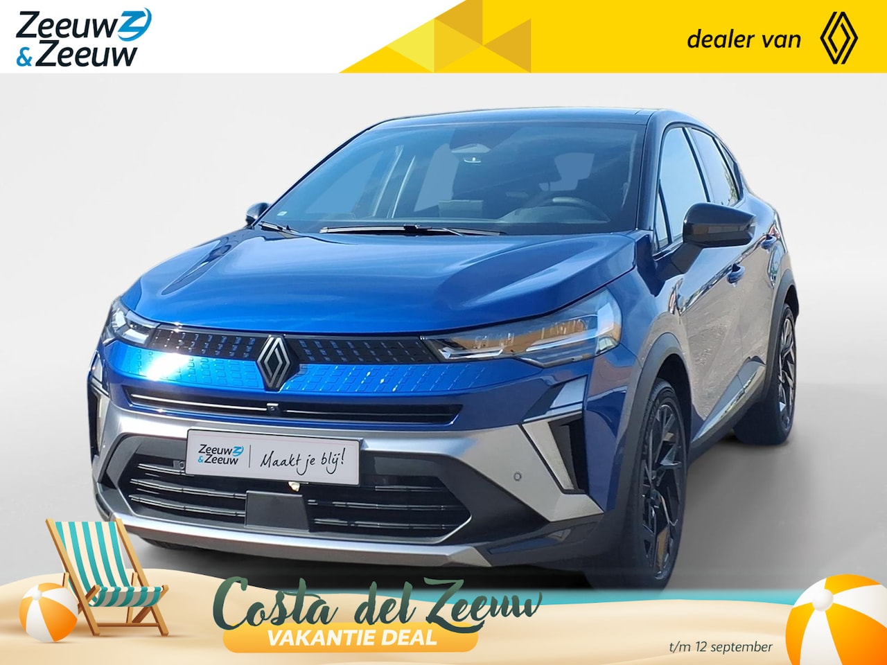 Renault Captur - 1.8 E-Tech full hybrid 160 esprit Alpine voorraad auto  met 2000,- korting , alle opties, - AutoWereld.nl