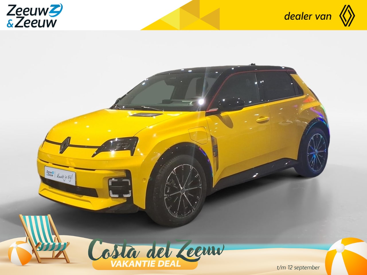 Renault 5 - urban range iconic cinq 40 kWh nu 1.600,- voorraad korting | Harman Kardon | Carplay | Sto - AutoWereld.nl
