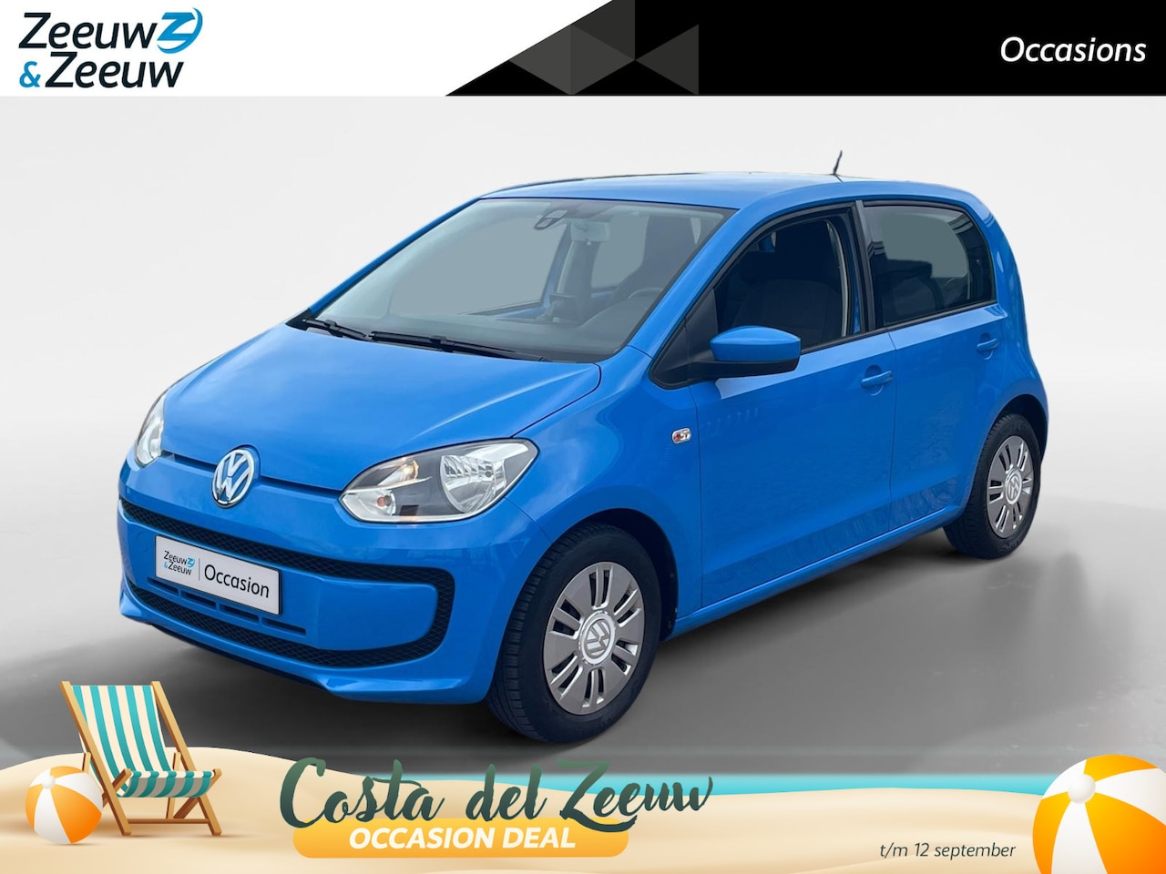 Volkswagen Up! - 1.0 move up! BlueMotion *Navigatie*Tel Bluetooth*Airco*5 deuren*1STE EIGENAAR*Zeer nette a - AutoWereld.nl