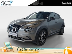 Nissan Juke - 1.6 Hybrid N-Design *Tch.pack*Coldpack light*Dodehoek sensoren*Camera360view*Stoel en stuu