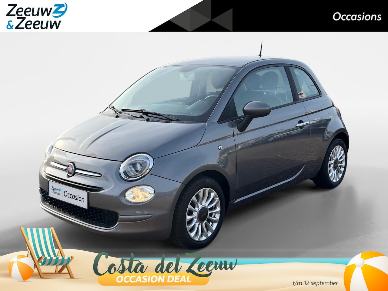 Fiat 500 - 0.9 TwinAir Turbo Popstar *Airco*LM.Velgen*Leuke auto! - AutoWereld.nl