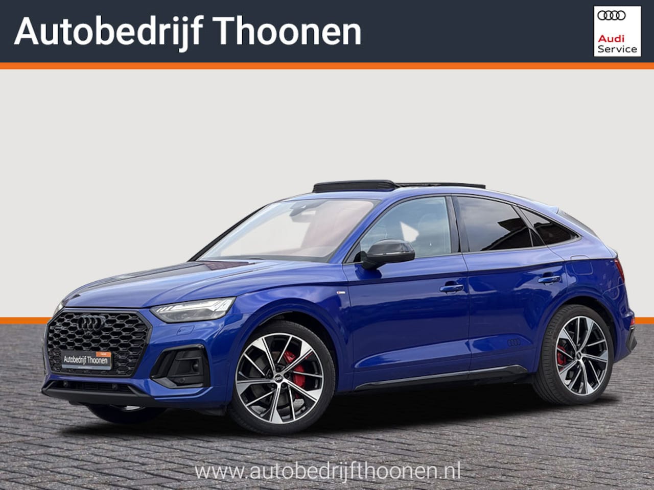Audi Q5 Sportback - 55 TFSI e S edition | Trekhaak | Luchtvering | Pano | Keyless - AutoWereld.nl