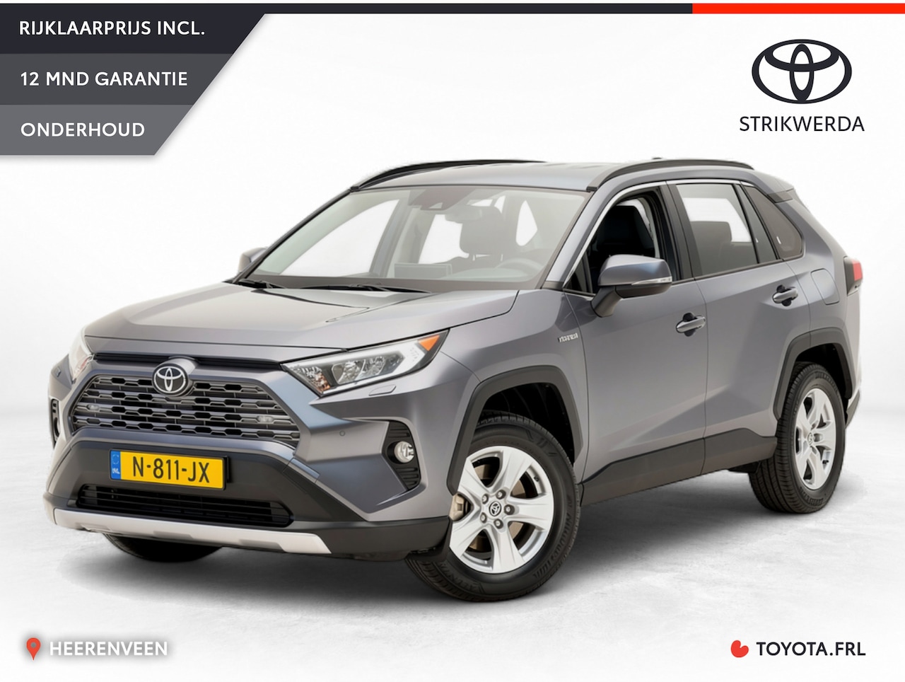 Toyota RAV4 - 2.5 Hybrid Style | Elektr. achterklep | Keyless | Trekhaak (vast) | Stoel/stuur verw. | - AutoWereld.nl