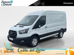 Ford Transit - 350 2.0 TDCI L2H2 Trend 130 pk FWD | BPM-VRIJ | Achteruitrijcamera | Trekhaak | Verwarmde