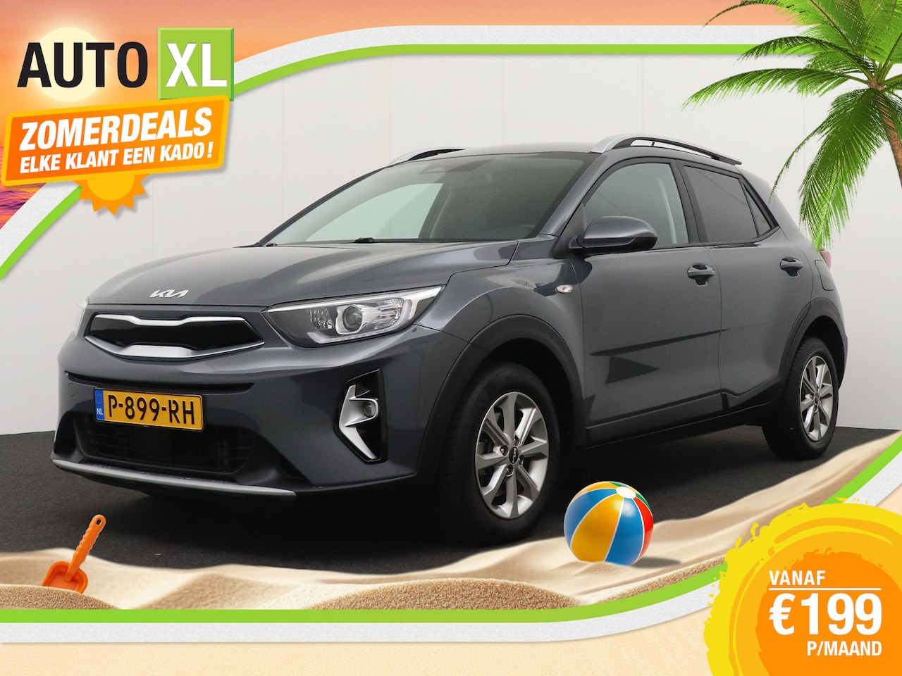 Kia Stonic - 1.0 100 PK T-GDi MHEV DynamicLine Carplay Adap.Cruise LED - AutoWereld.nl