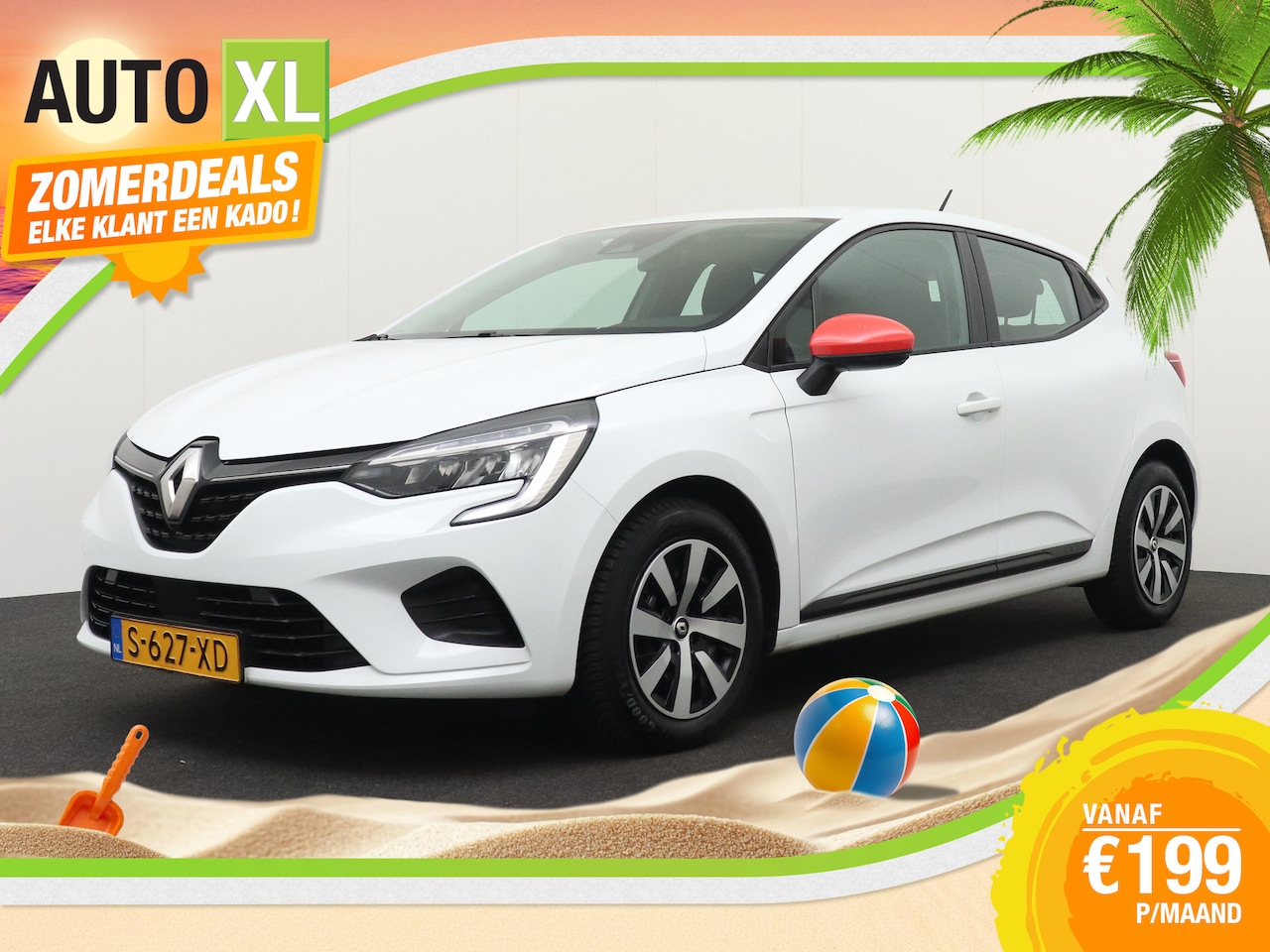 Renault Clio - 1.0T 90 PK Techno Carplay ParkAssist Cruise - AutoWereld.nl