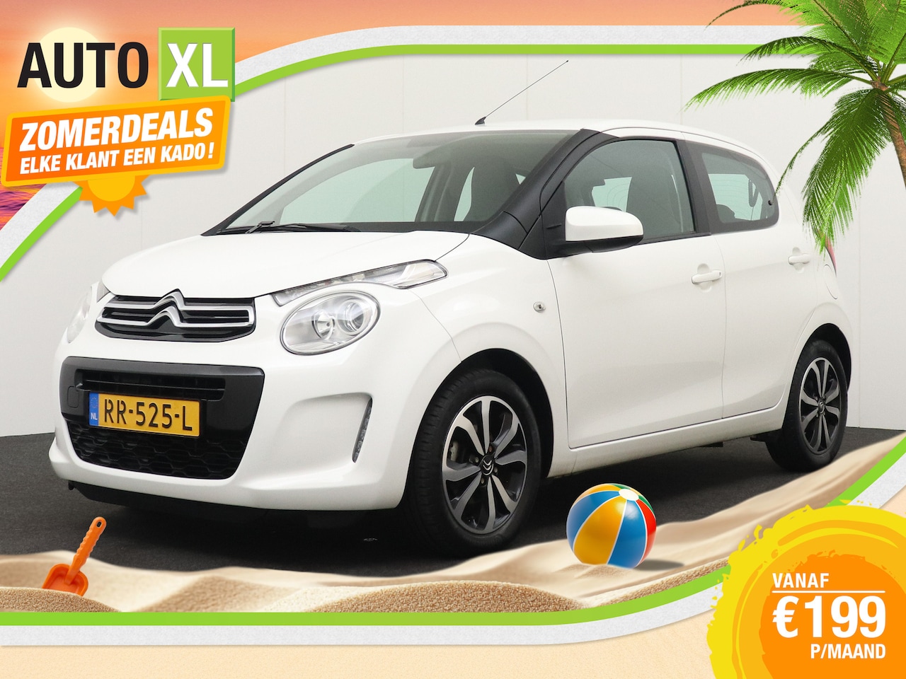 Citroën C1 - 1.0 VTi Aut. Shine Camera Bluetooth Multimediascherm - AutoWereld.nl