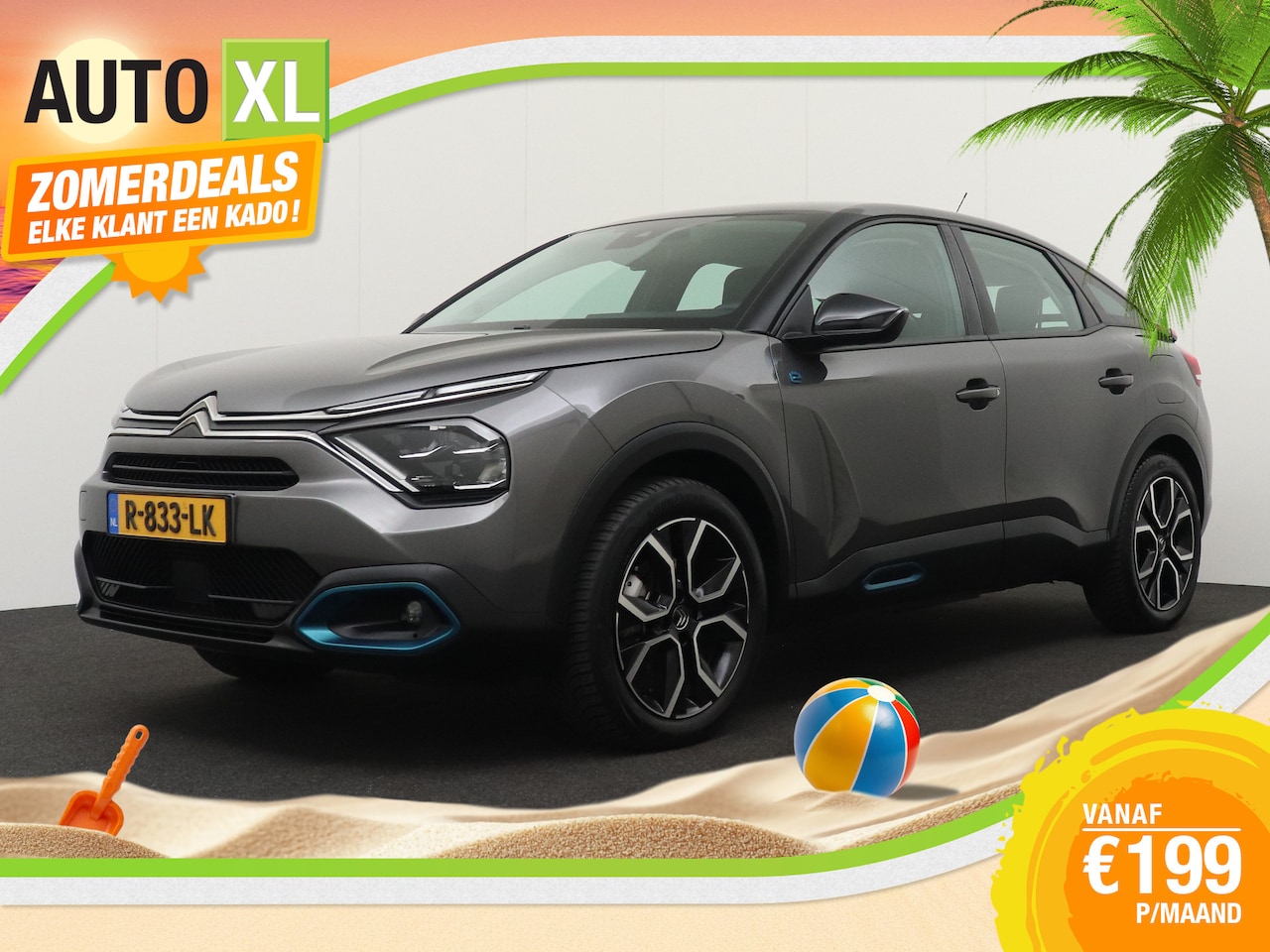 Citroën Ë-C4 - You 50 kWh (93%SOH) Warmtepomp Camera Carplay 18'LMV - AutoWereld.nl