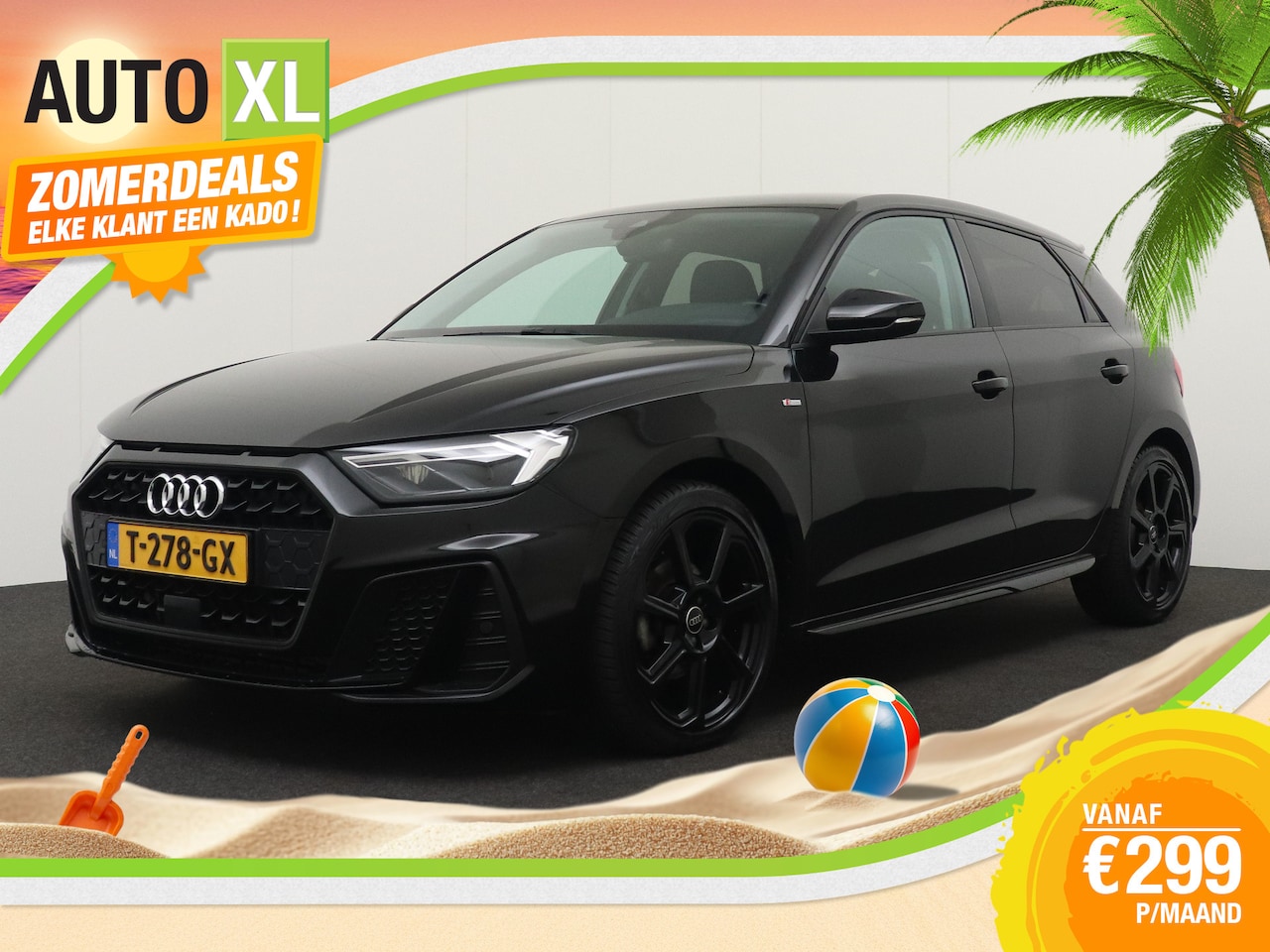Audi A1 Sportback - 30 111PK Aut TFSI S-Line Black Ed. Leder Ad.Cruise Sonos-Audio - AutoWereld.nl