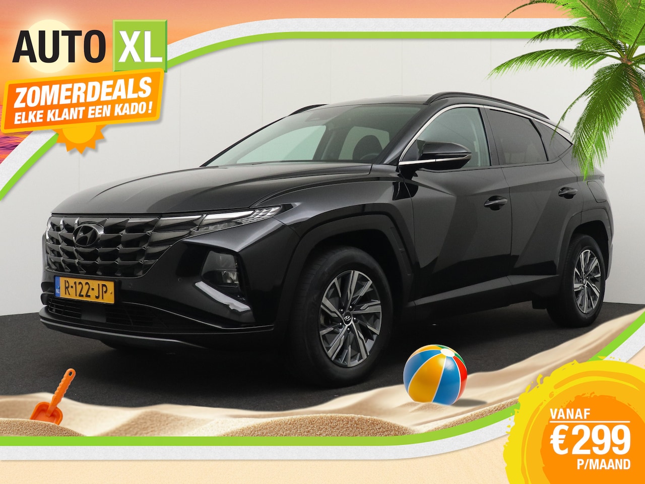 Hyundai Tucson - 1.6 180 PK Aut. T-GDI HEV Camera Adapt.Cruise 19'LMV LED - AutoWereld.nl