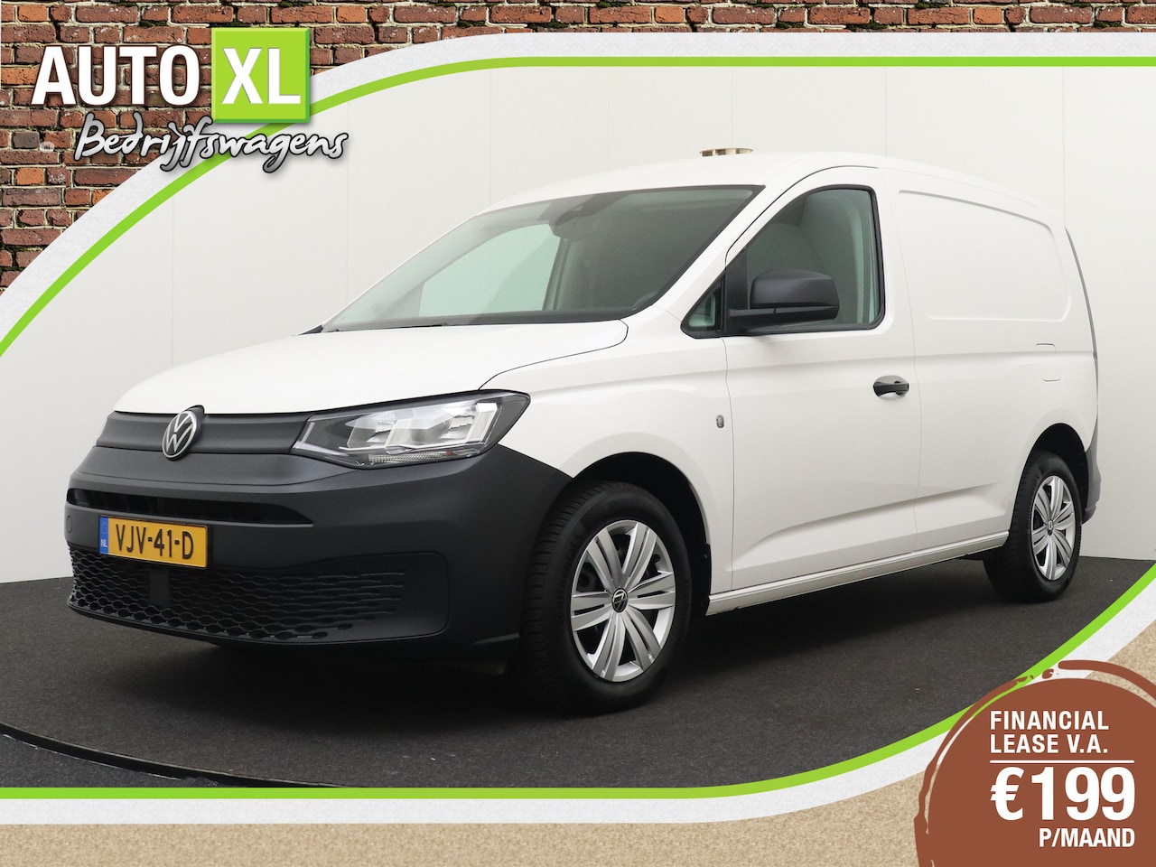 Volkswagen Caddy Cargo - 2.0 TDI Comfort Trekhaak Houtenvloer - AutoWereld.nl