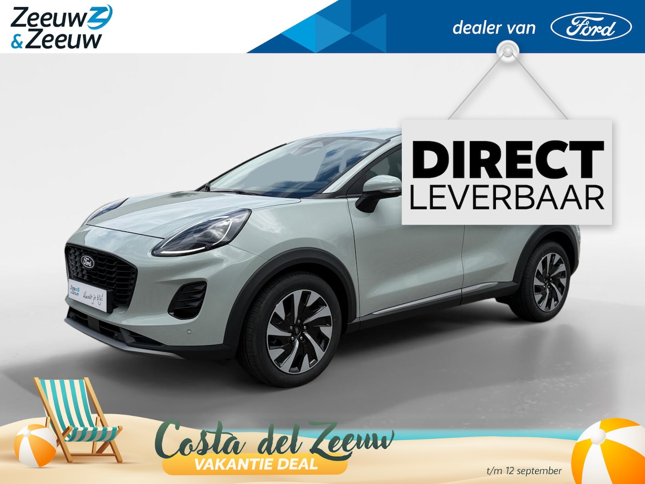 Ford Puma - 1.0 EcoBoost Hybrid Titanium 125PK | Uit Voorraad Leverbaar | €5.000,- Ready Set Ford Bonu - AutoWereld.nl