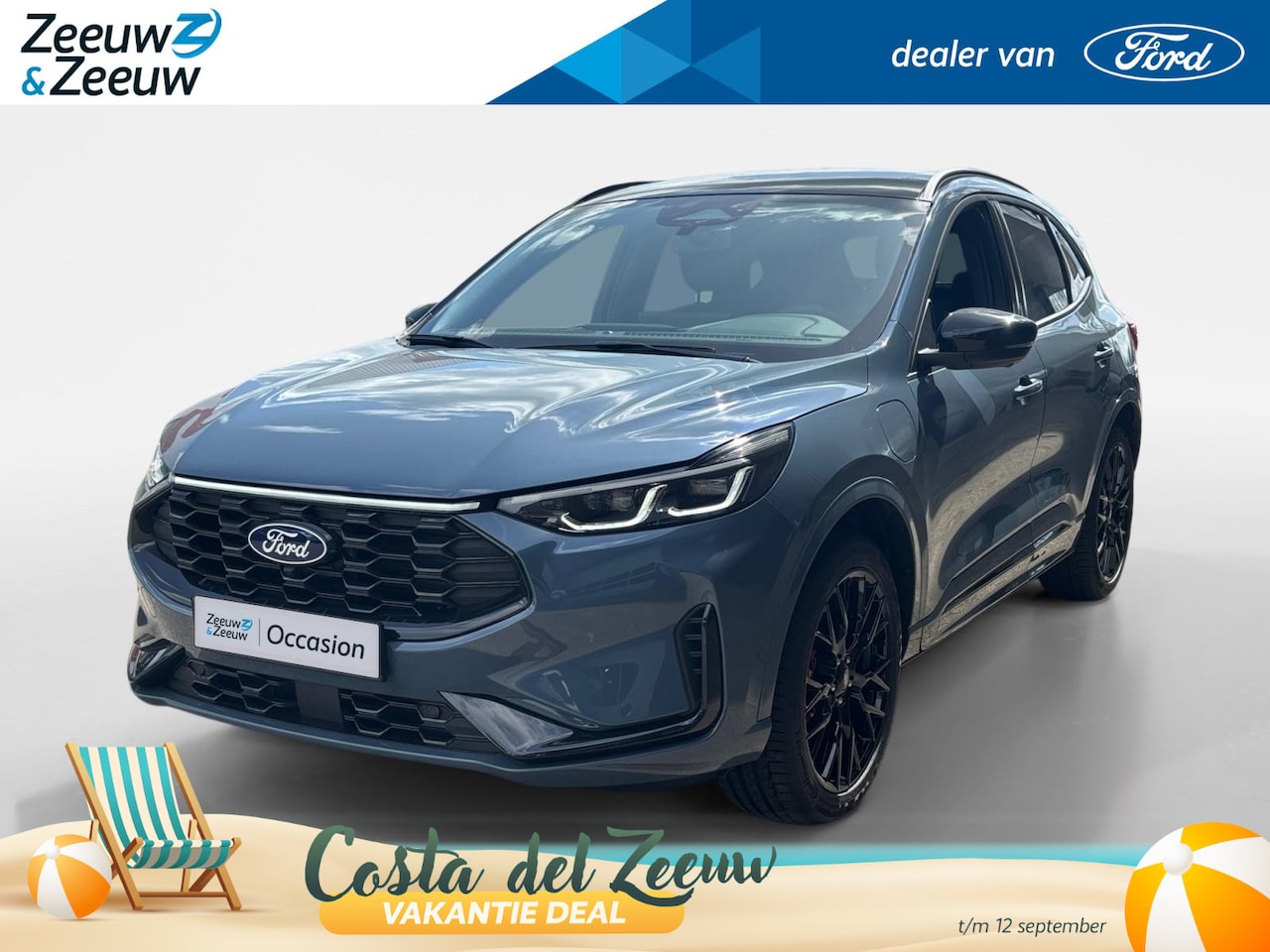 Ford Kuga - 2.5 PHEV BlueCruise Edition | Direct leverbaar in Blue / Grey / Silver | € 4000 korting | - AutoWereld.nl