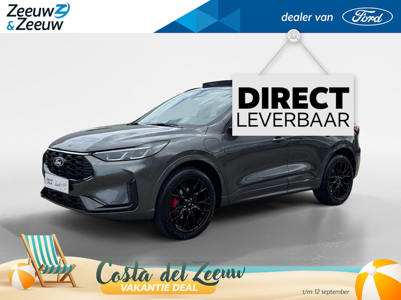 Ford Kuga - 2.5 PHEV BlueCruise Edition | €4.000.- korting | Direct leverbaar | 0,99% rente | Kantel / - AutoWereld.nl