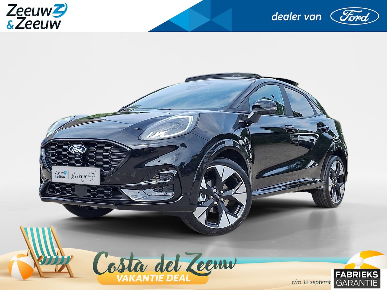 Ford Puma - 1.0 EcoBoost Hybrid ST-Line X | 0,99% Ford Options |Winterpack | Driver Assistancepack | 1 - AutoWereld.nl