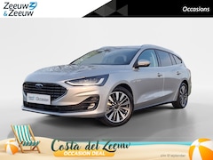Ford Focus Wagon - 1.0 EcoBoost Hybrid Titanium X | NL Auto | Winterpack | Climate Control | Camera | Pakeers