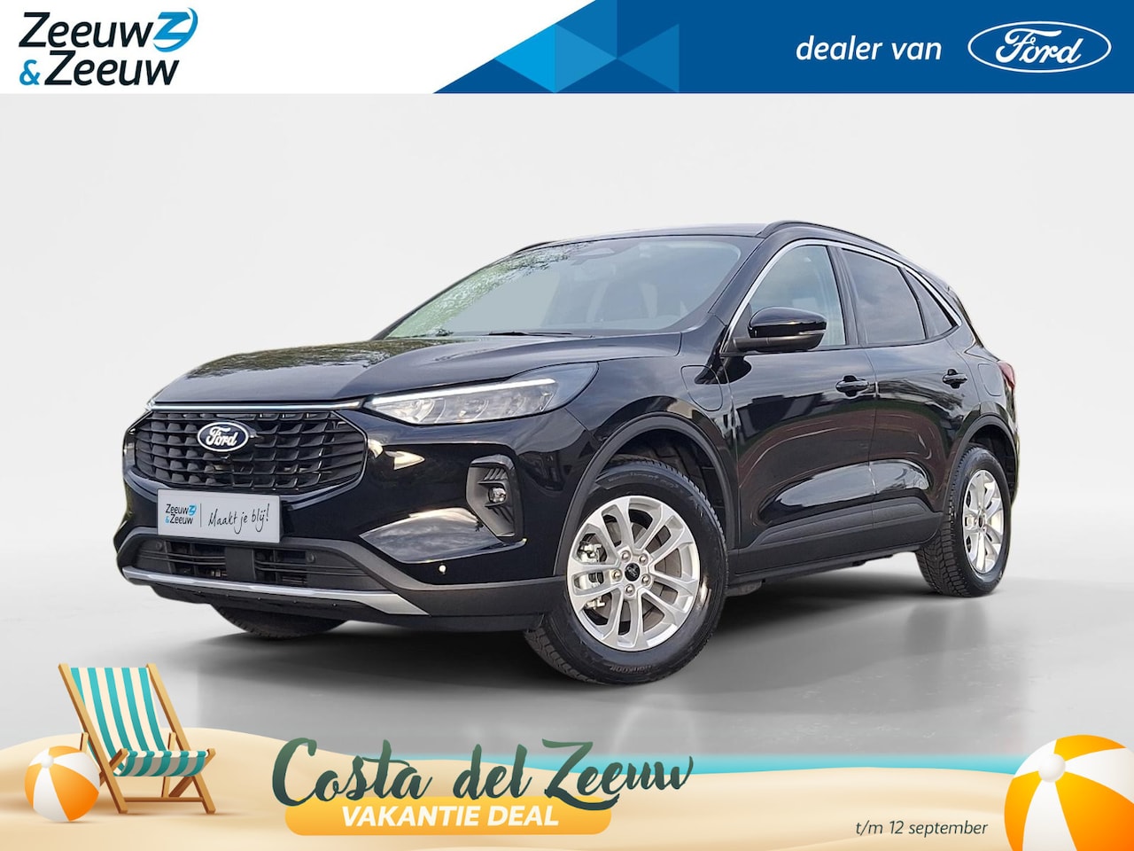 Ford Kuga - 2.5 PHEV Titanium | Winterpack | Driver Assistancepack | El. Trekhaak | 360Camera | Adapti - AutoWereld.nl