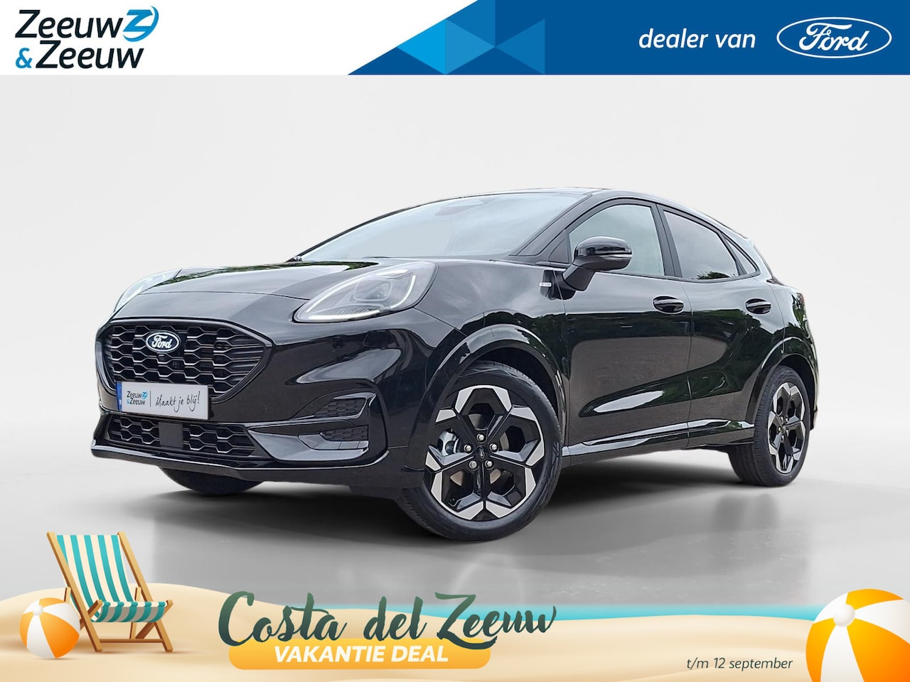 Ford Puma - 1.0 EcoBoost Hybrid ST-Line X | Winterpack | 18" Lichtmetaal | Camera | Apple Carplay&Andr - AutoWereld.nl