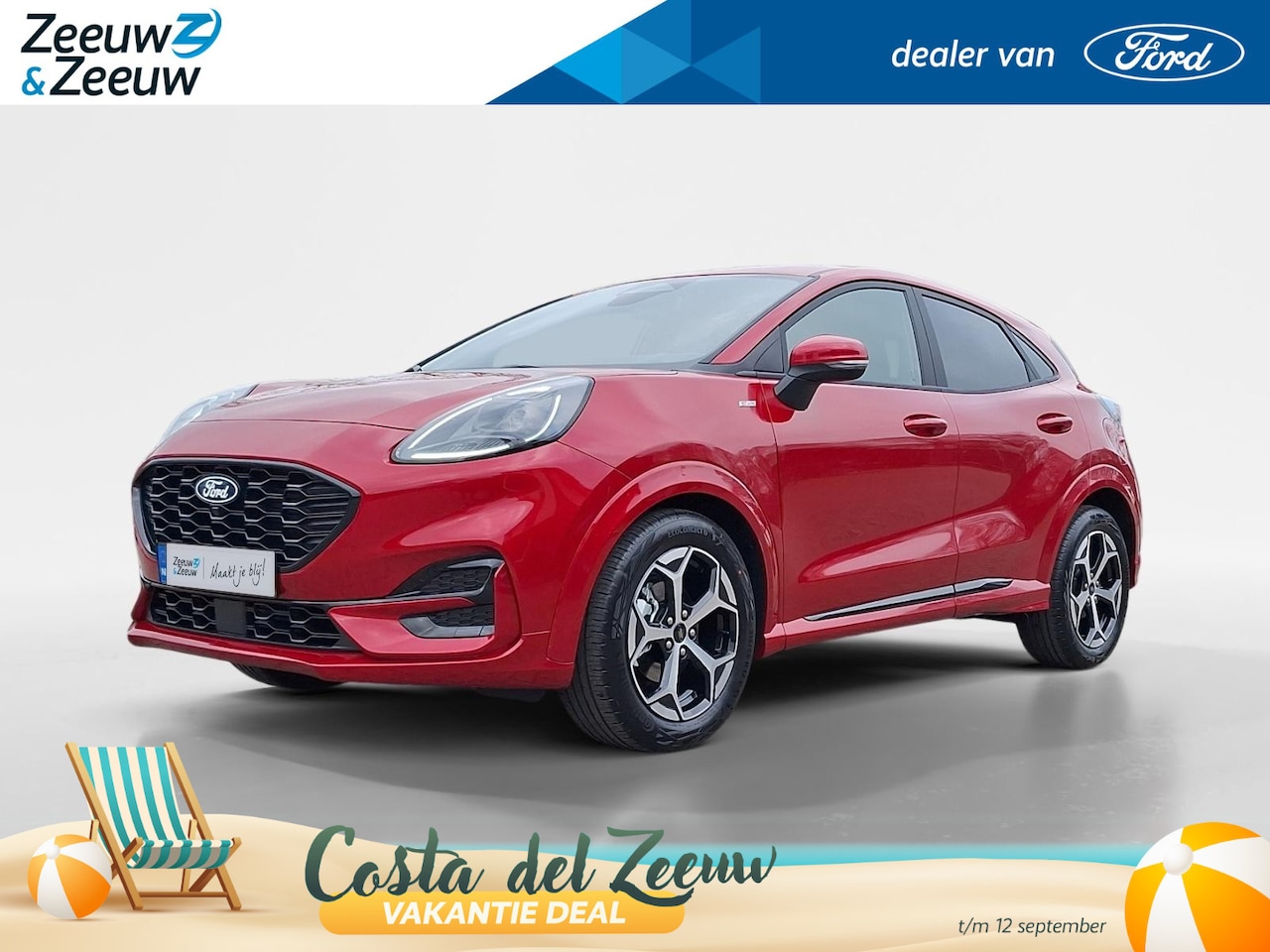 Ford Puma - 1.0 EcoBoost Hybrid ST-Line | Climate Control | Camera | Apple Carplay&Android Auto | Park - AutoWereld.nl