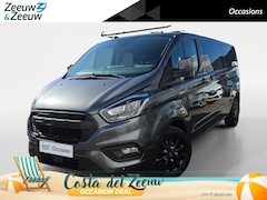 Ford Transit Custom - 320 2.0 TDCI L2H1 Platinum Edition DC | 130 pk Automaat | 5 Persoons | Imperiaal | Lederen