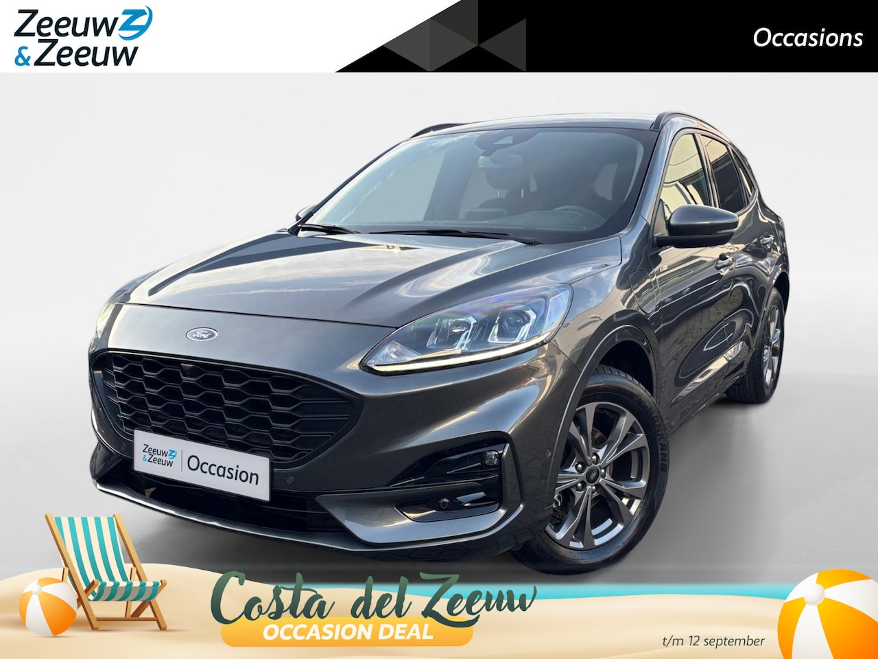 Ford Kuga - 2.5 PHEV ST-Line | Driver Assistance Pack | Achteruitrijcamera | Privacy glass | Apple/And - AutoWereld.nl