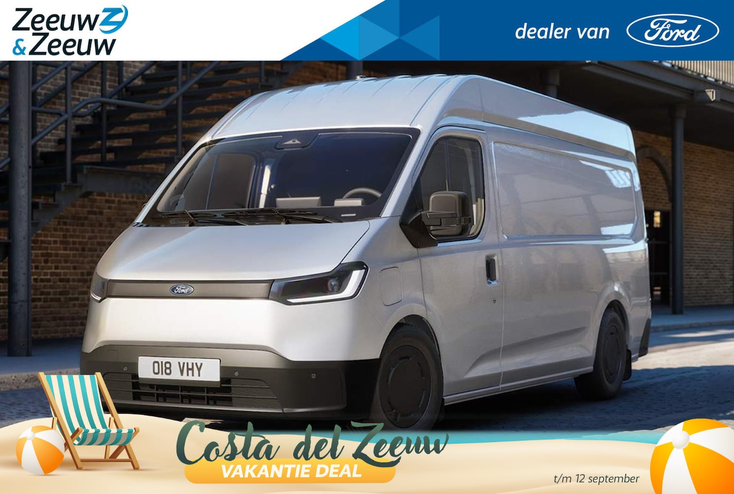 Ford Transit City - 330 GB Trend L2H2 56 kWh 150 pk FWD | 12,3 scherm met apple car play & android auto | Adap - AutoWereld.nl