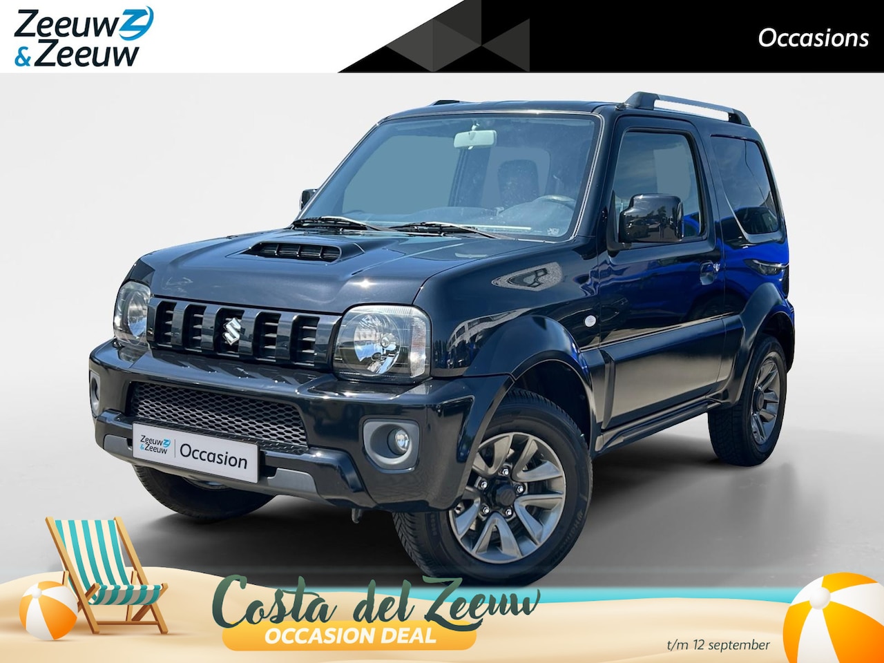 Suzuki Jimny - 1.3 Exclusive |4WD| Airco| stoelverwarming| 12 maanden Bovag Garantie| - AutoWereld.nl