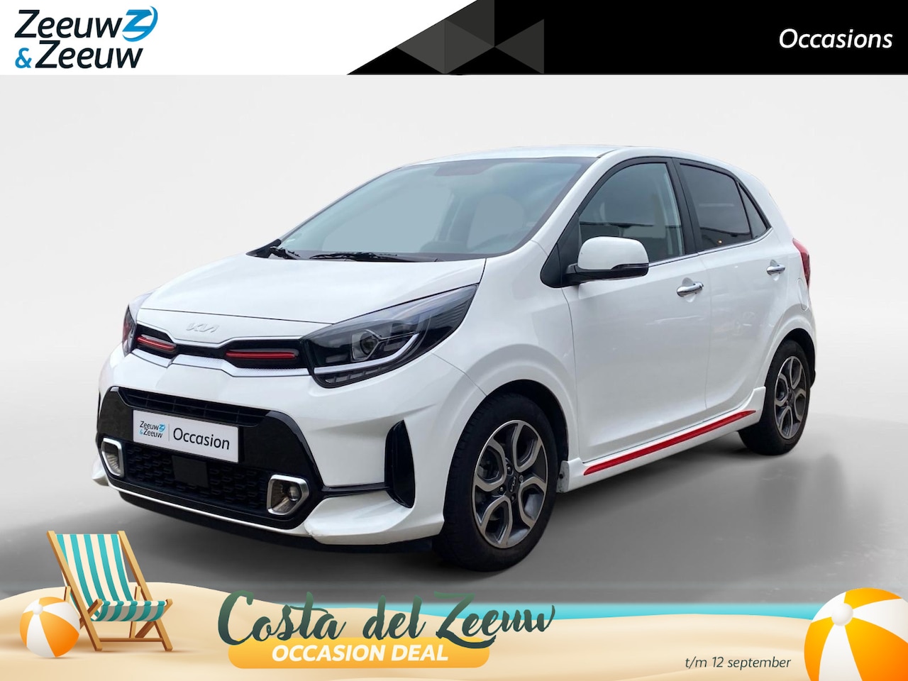Kia Picanto - 1.0 DPi GT-Line | Navigatie | Climate control | Pakeercamera achter - AutoWereld.nl