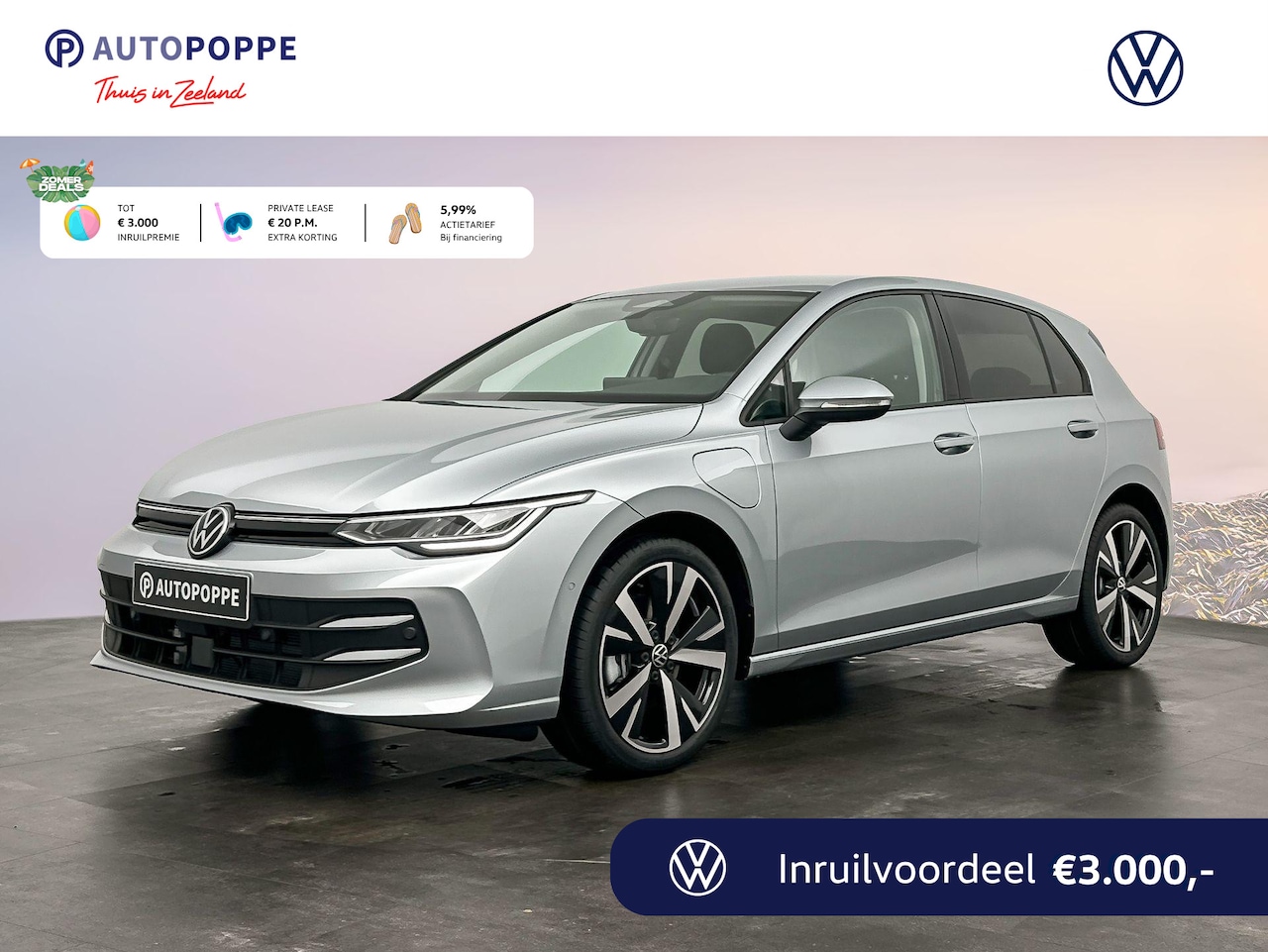 Volkswagen Golf - Life Edition 204 PK Plug in Hybride - AutoWereld.nl