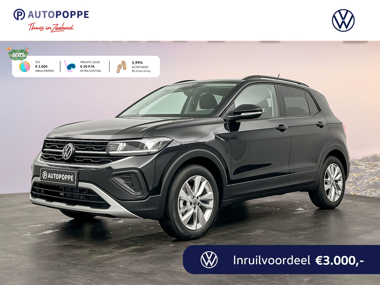 Volkswagen T-Cross - 1.0 TSI Life Edition 1.0 TSI Life Edition - AutoWereld.nl