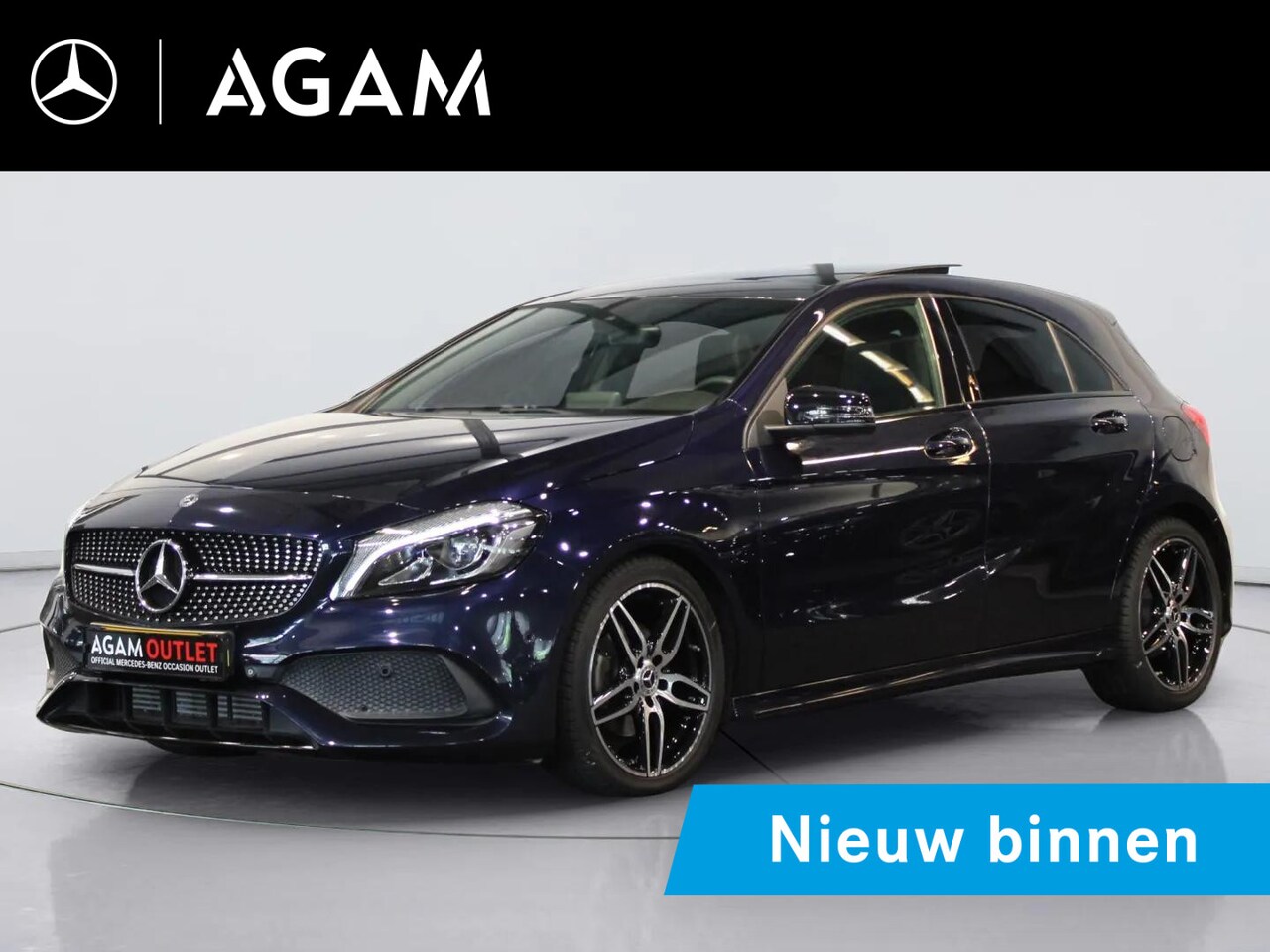 Mercedes-Benz A-klasse - Hatchback 160 Sport Edition Panorama dak | compl.dealer onderh. - AutoWereld.nl
