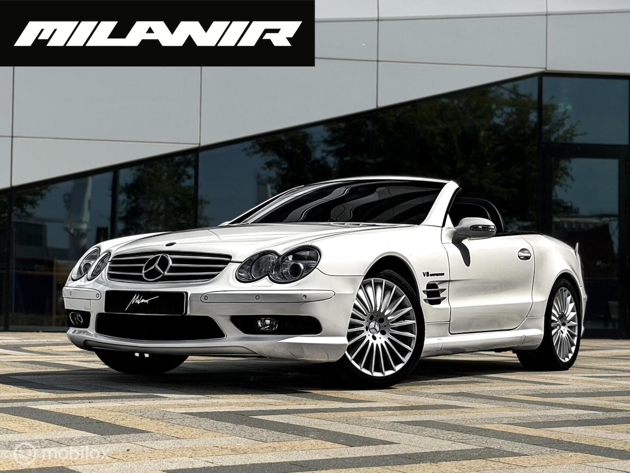 Mercedes-Benz SL-klasse Cabrio - AMG 55 |Memory |V8 |Carplay |Leder - AutoWereld.nl